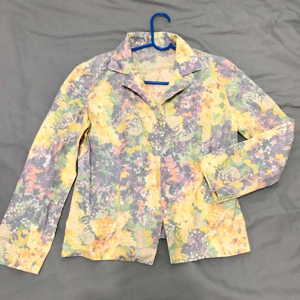 Floral coat